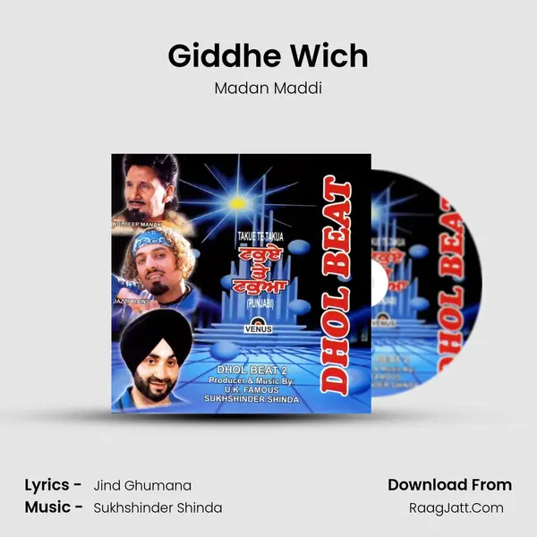 Giddhe Wich MP3 Song by Madan Maddi Cover