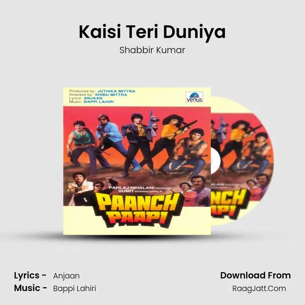 Kaisi Teri Duniya MP3 Song by Shabbir Kumar Cover