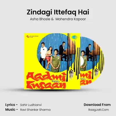 Zindagi Ittefaq Hai MP3 Song by Asha Bhosle Cover