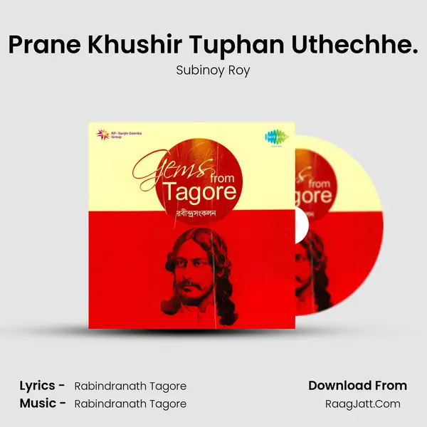Prane Khushir Tuphan Uthechhe. MP3 Song by Subinoy Roy Cover