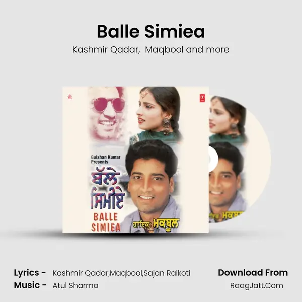 Balle Simiea MP3 Song by Kashmir Qadar Cover