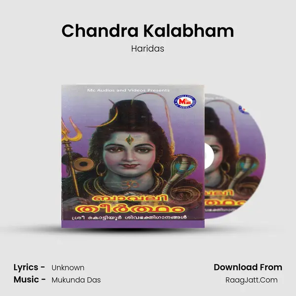Chandra Kalabham MP3 Song by Haridas Cover