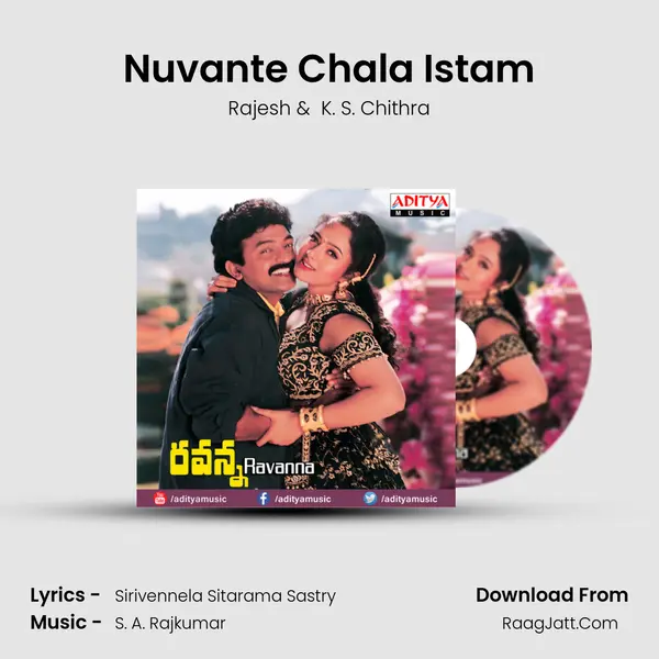 Nuvante Chala Istam MP3 Song by Rajesh Cover