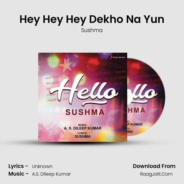 Hey Hey Hey Dekho Na Yun MP3 Song by Sushma Cover