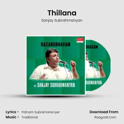Thillana MP3 Song by Sanjay Subrahmanyan Cover
