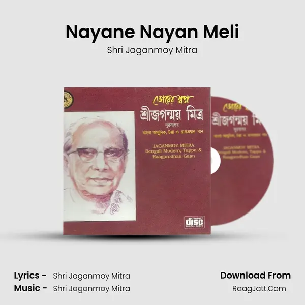Nayane Nayan Meli MP3 Song by Shri Jaganmoy Mitra Cover