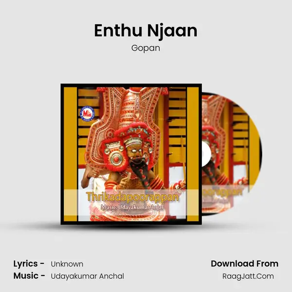 Enthu Njaan MP3 Song by Gopan Cover