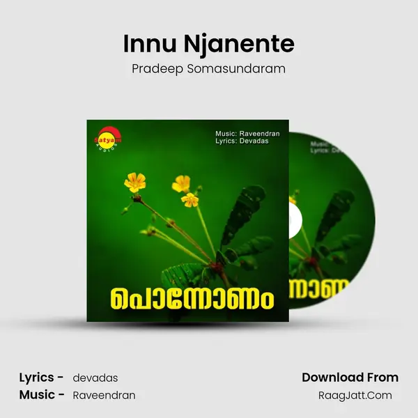 Innu Njanente MP3 Song by Pradeep Somasundaram Cover
