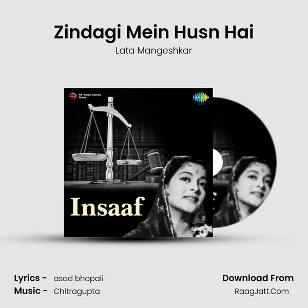 Zindagi Mein Husn Hai MP3 Song by Lata Mangeshkar Cover