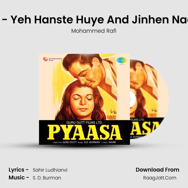 Verse - Yeh Hanste Huye And Jinhen Naaz Hai MP3 Song by Mohammed Rafi Cover