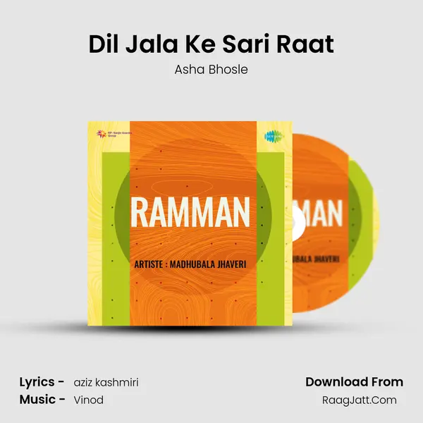 Dil Jala Ke Sari Raat MP3 Song by Asha Bhosle Cover