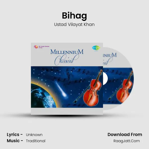 Bihag MP3 Song by Ustad Vilayat Khan Cover