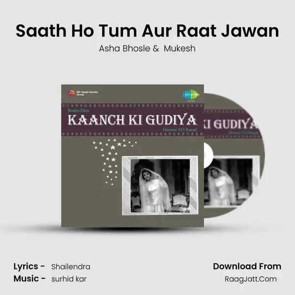 Saath Ho Tum Aur Raat Jawan MP3 Song by Asha Bhosle Cover