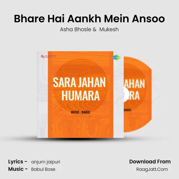 Bhare Hai Aankh Mein Ansoo MP3 Song by Asha Bhosle Cover