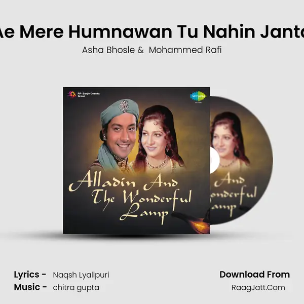 Ae Mere Humnawan Tu Nahin Janta MP3 Song by Asha Bhosle Cover