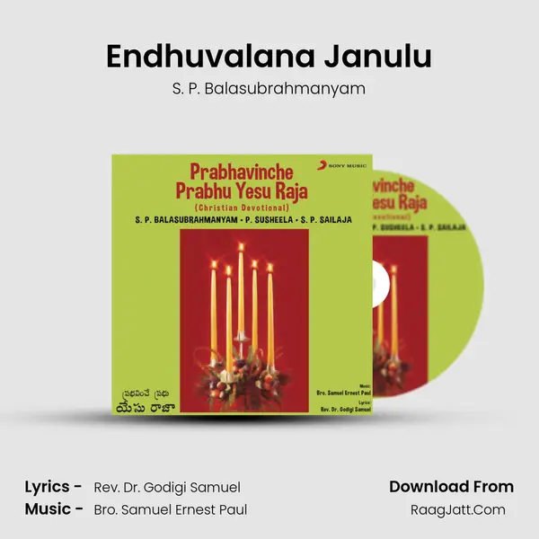 Endhuvalana Janulu MP3 Song by S. P. Balasubrahmanyam Cover