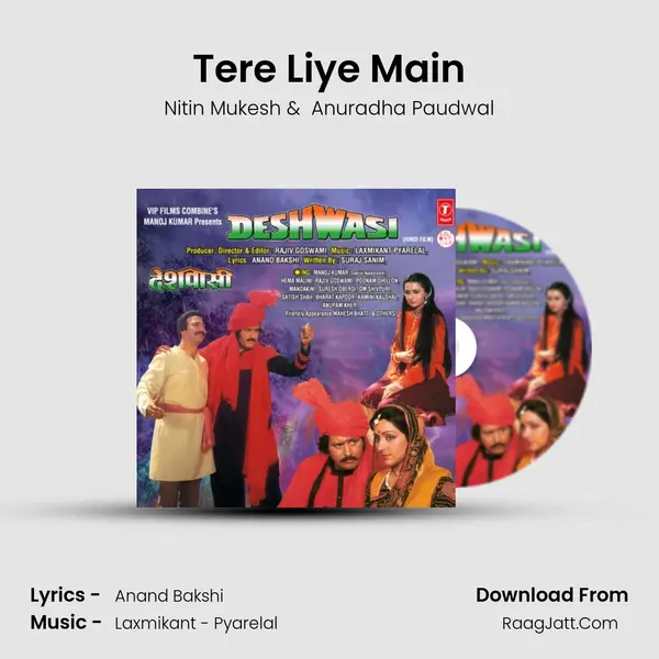 Tere Liye Main MP3 Song by Nitin Mukesh Cover