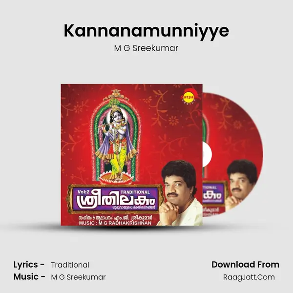 Kannanamunniyye MP3 Song by M G Sreekumar Cover