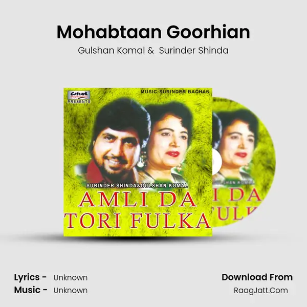 Mohabtaan Goorhian MP3 Song by Gulshan Komal Cover
