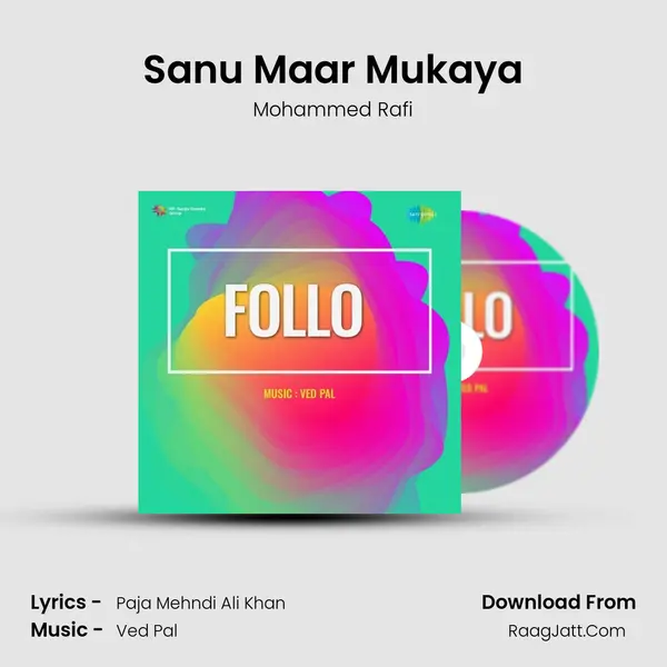 Sanu Maar Mukaya MP3 Song by Mohammed Rafi Cover