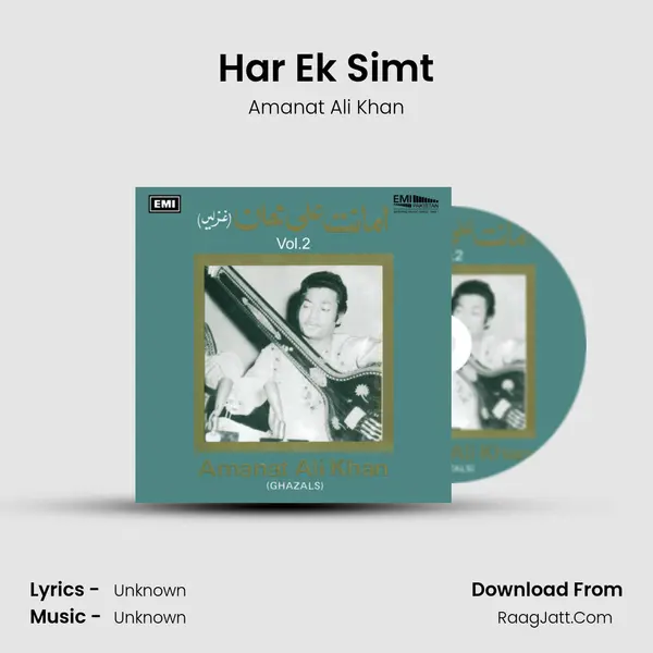Har Ek Simt MP3 Song by Amanat Ali Khan Cover
