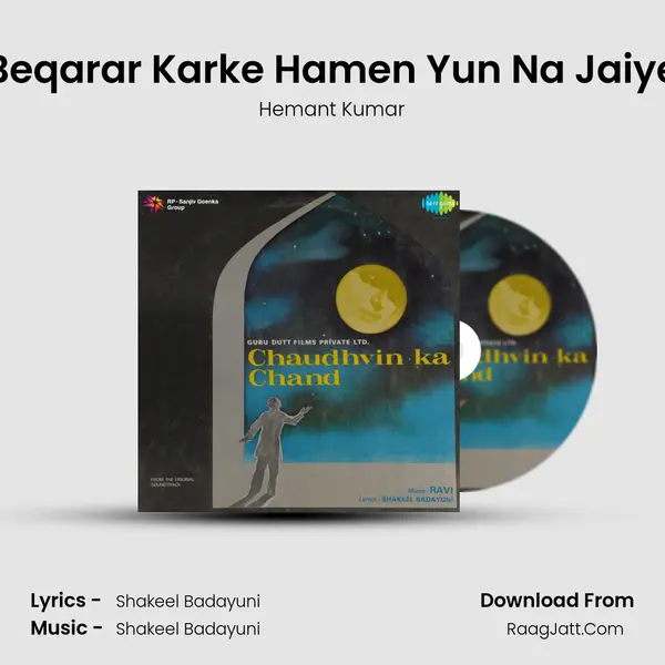 Beqarar Karke Hamen Yun Na Jaiye Cover