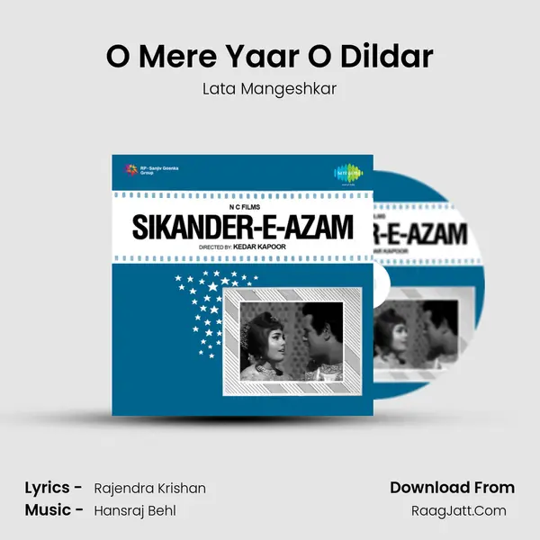 O Mere Yaar O Dildar MP3 Song by Lata Mangeshkar Cover