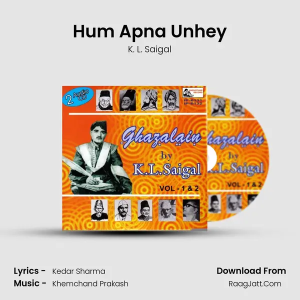 Hum Apna Unhey MP3 Song by K. L. Saigal Cover