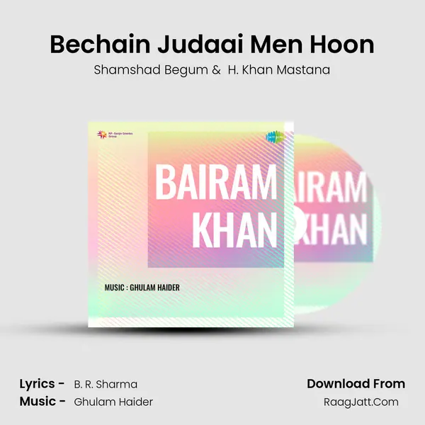 Bechain Judaai Men Hoon MP3 Song by Shamshad Begum Cover