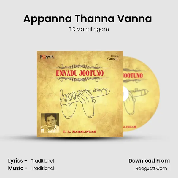 Appanna Thanna Vanna (Folk Tune) MP3 Song by T.R.Mahalingam Cover
