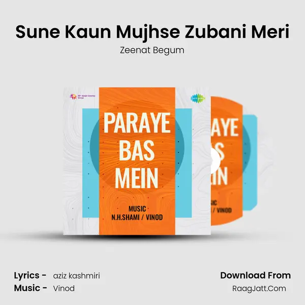 Sune Kaun Mujhse Zubani Meri MP3 Song by Zeenat Begum Cover