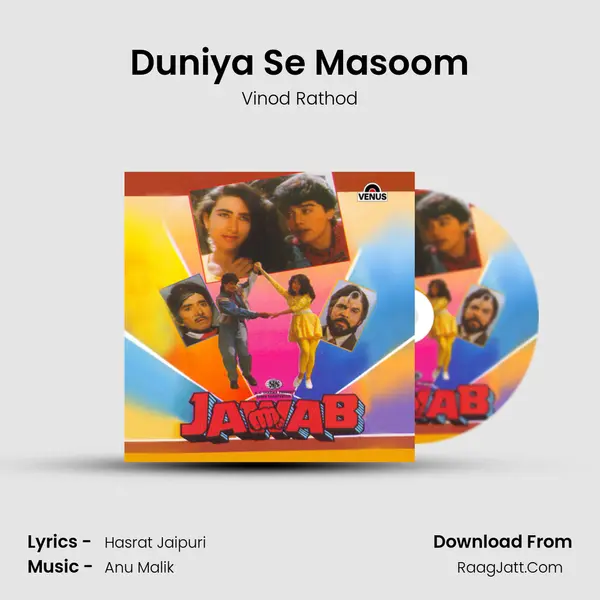 Duniya Se Masoom MP3 Song by Vinod Rathod Cover