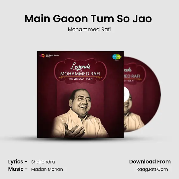Main Gaoon Tum So Jao (Happy) MP3 Song by Mohammed Rafi Cover