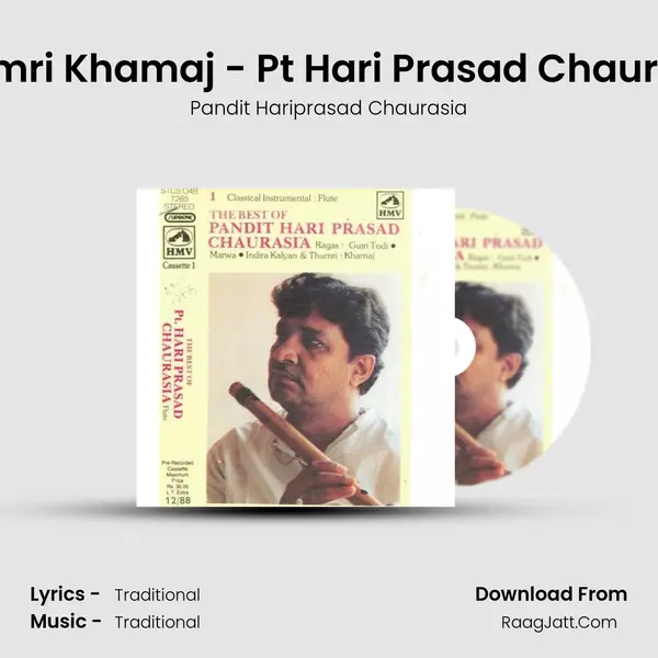 Thumri Khamaj - Pt Hari Prasad Chaurasia MP3 Song by Pandit Hariprasad Chaurasia Cover