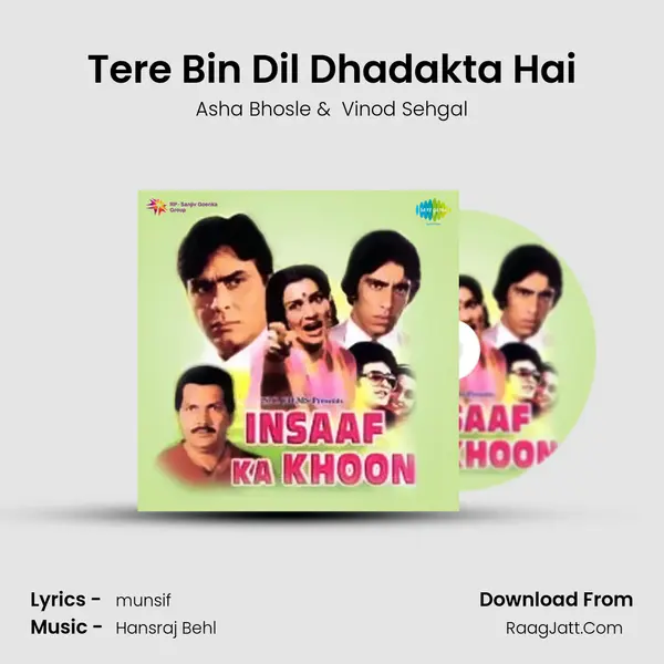 Tere Bin Dil Dhadakta Hai MP3 Song by Asha Bhosle Cover