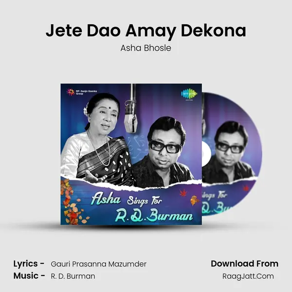 Jete Dao Amay Dekona Cover