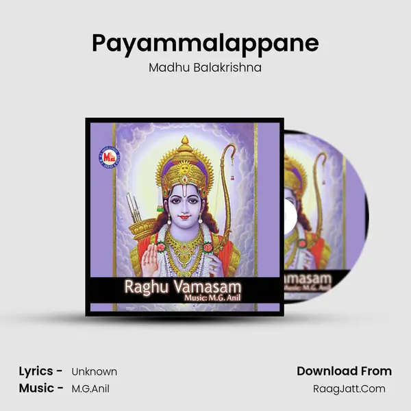 Payammalappane MP3 Song by Madhu Balakrishna Cover