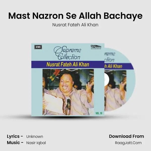 Mast Nazron Se Allah Bachaye MP3 Song by Nusrat Fateh Ali Khan Cover