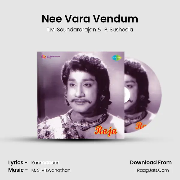 Nee Vara Vendum MP3 Song by T.M. Soundararajan Cover