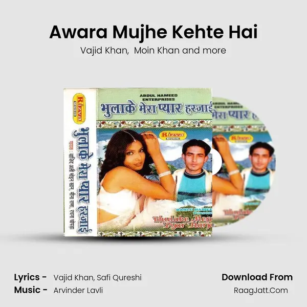 Awara Mujhe Kehte Hai MP3 Song by Vajid Khan Cover