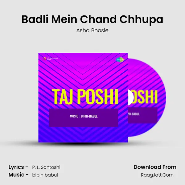 Badli Mein Chand Chhupa MP3 Song by Asha Bhosle Cover