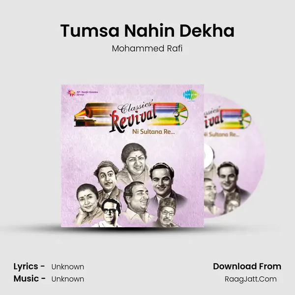 Tumsa Nahin Dekha Cover