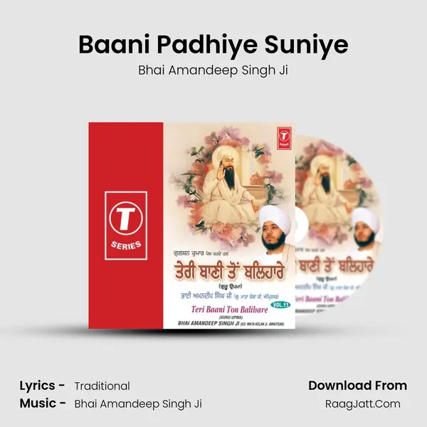 Baani Padhiye Suniye MP3 Song by Bhai Amandeep Singh Ji Cover