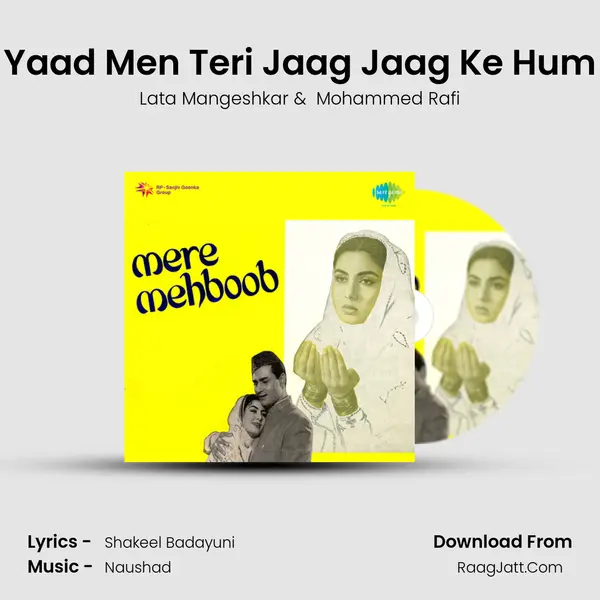 Yaad Men Teri Jaag Jaag Ke Hum MP3 Song by Lata Mangeshkar Cover