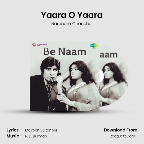 Yaara O Yaara MP3 Song by Narendra Chanchal Cover