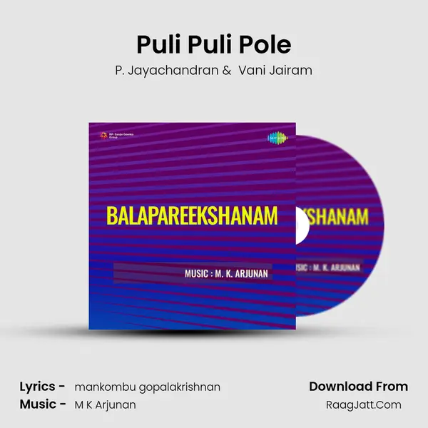 Puli Puli Pole MP3 Song by P. Jayachandran Cover