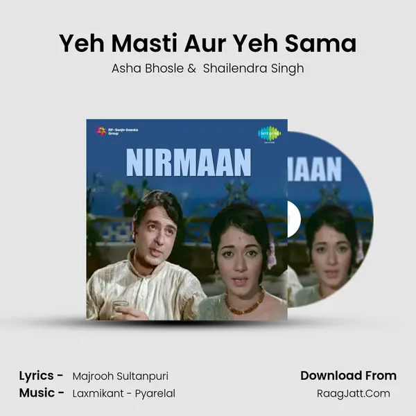 Yeh Masti Aur Yeh Sama MP3 Song by Asha Bhosle Cover