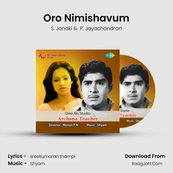 Oro Nimishavum MP3 Song by S. Janaki Cover