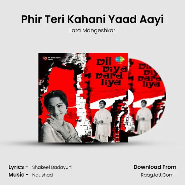 Phir Teri Kahani Yaad Aayi MP3 Song by Lata Mangeshkar Cover