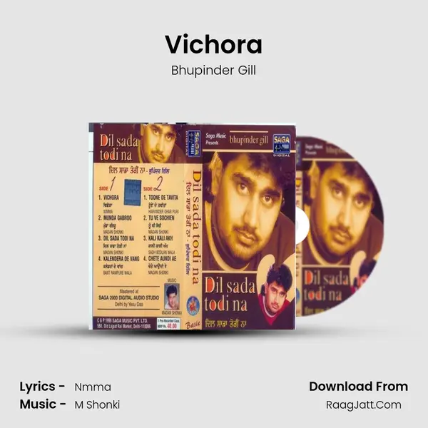 Vichora MP3 Song by Bhupinder Gill Cover